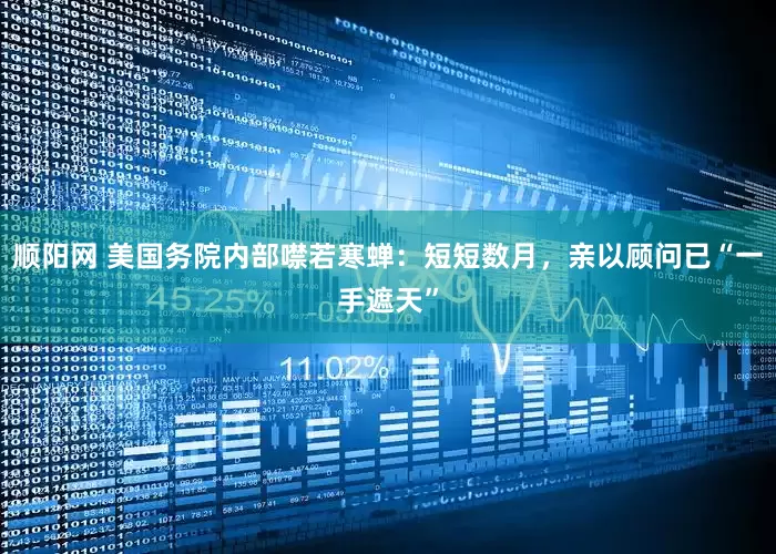 顺阳网 美国务院内部噤若寒蝉：短短数月，亲以顾问已“一手遮天”